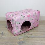 Podwójny domek do klatki