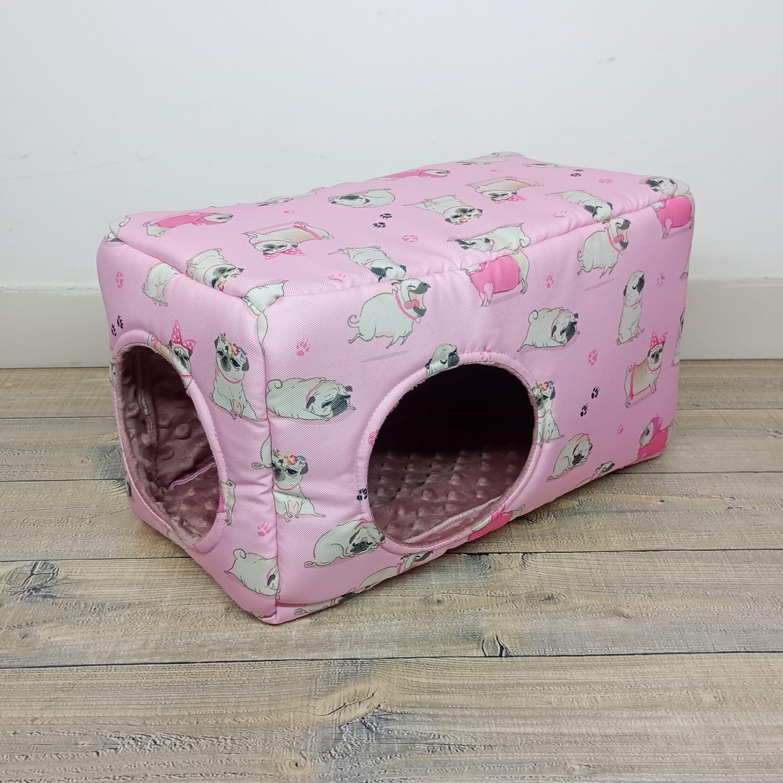 Podwójny domek do klatki