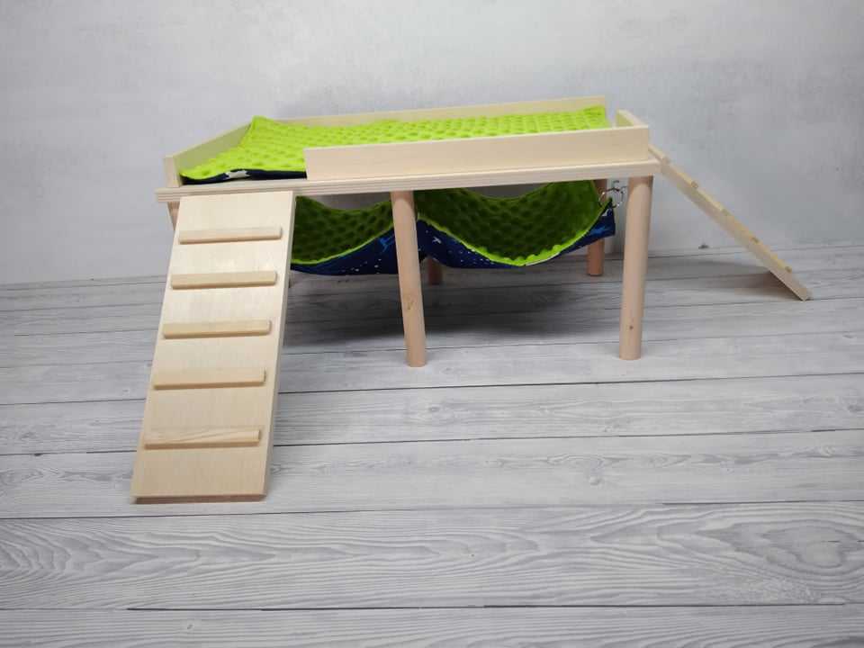 Drewniany hamak świnki morskiej - obrazek 4