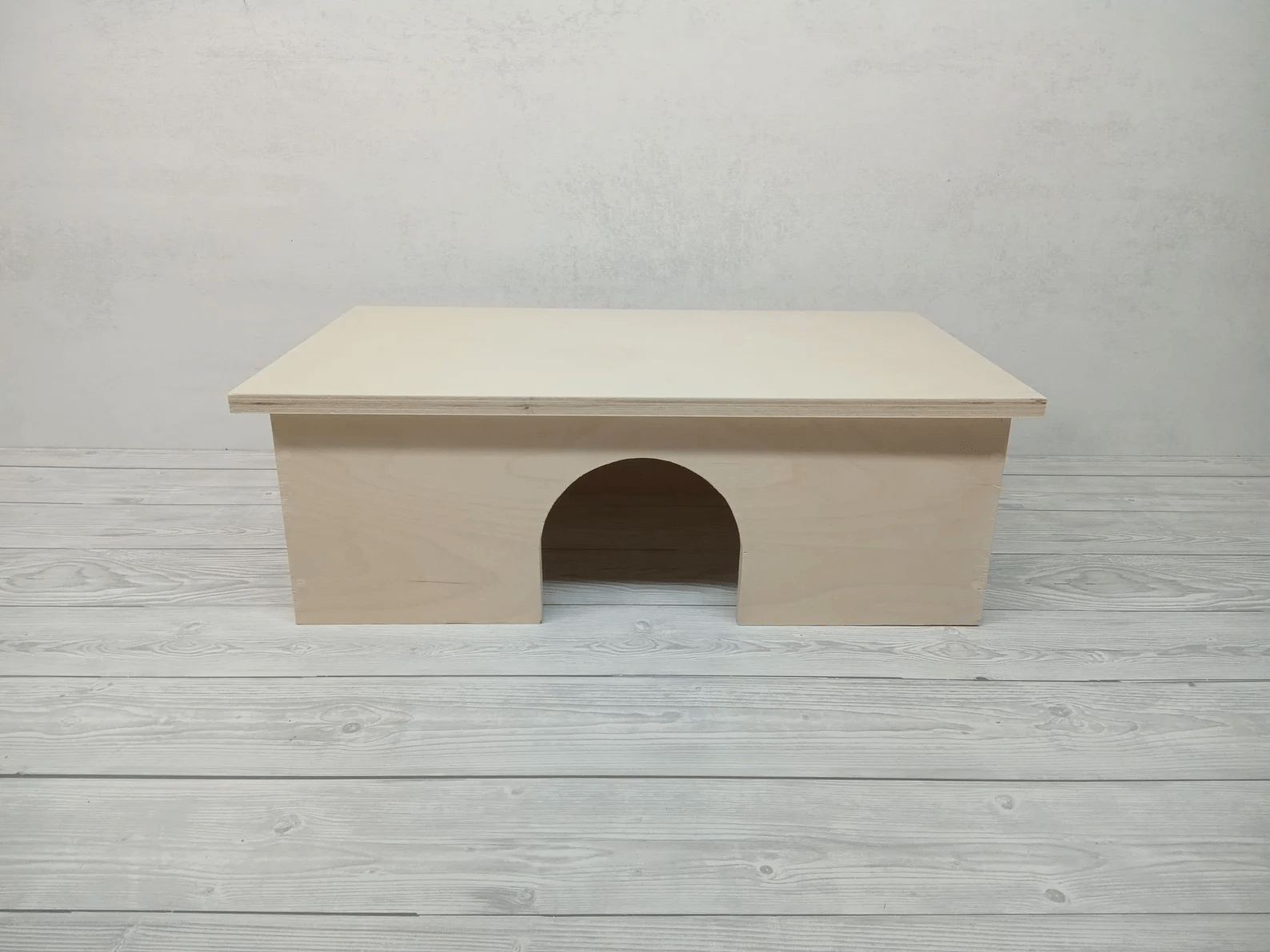 Drewniany domek dla gryzoni - obrazek 4