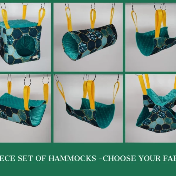 6 hamaków do klatki