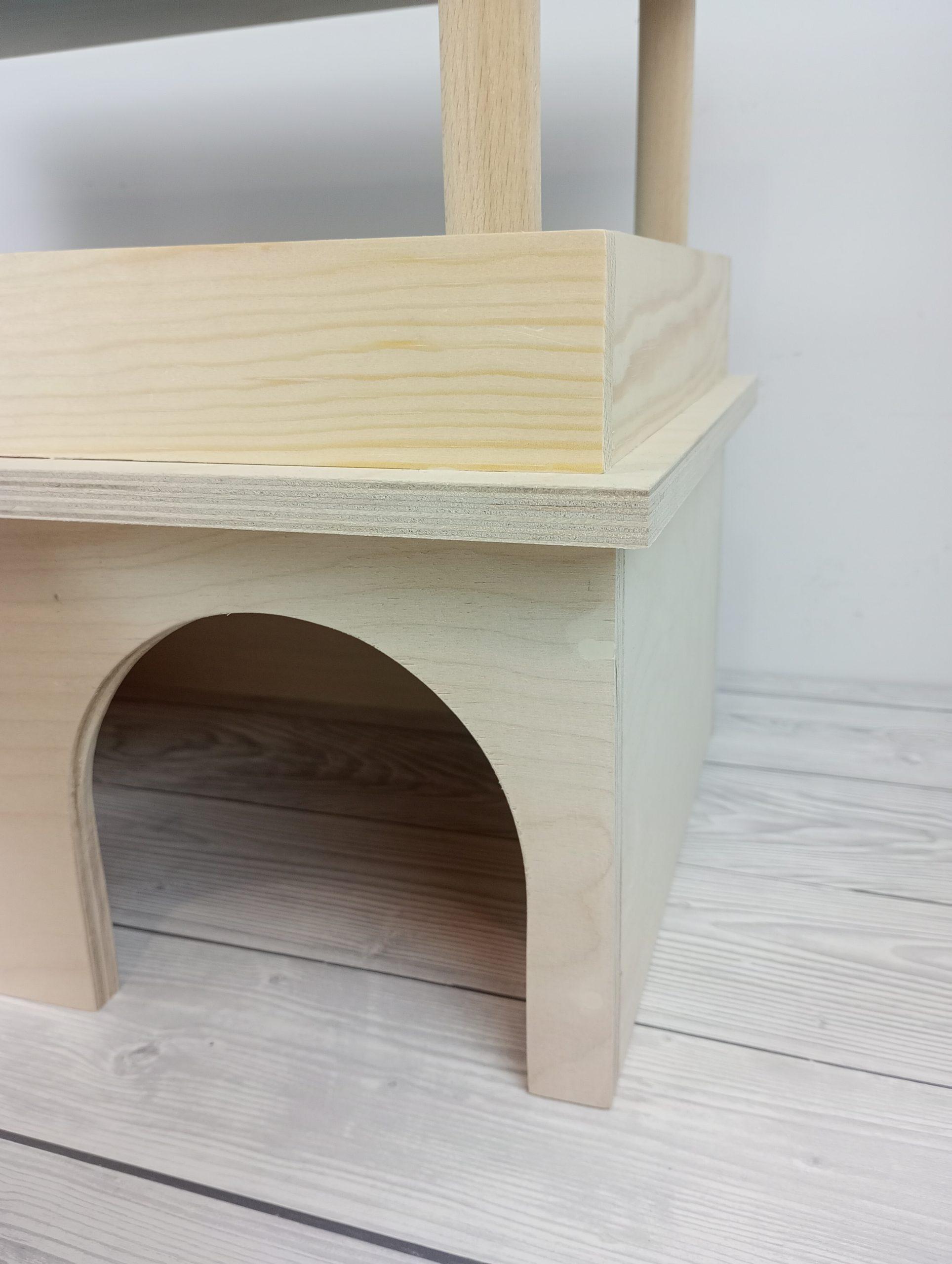 Hamak drewniany 2 piętra - obrazek 4