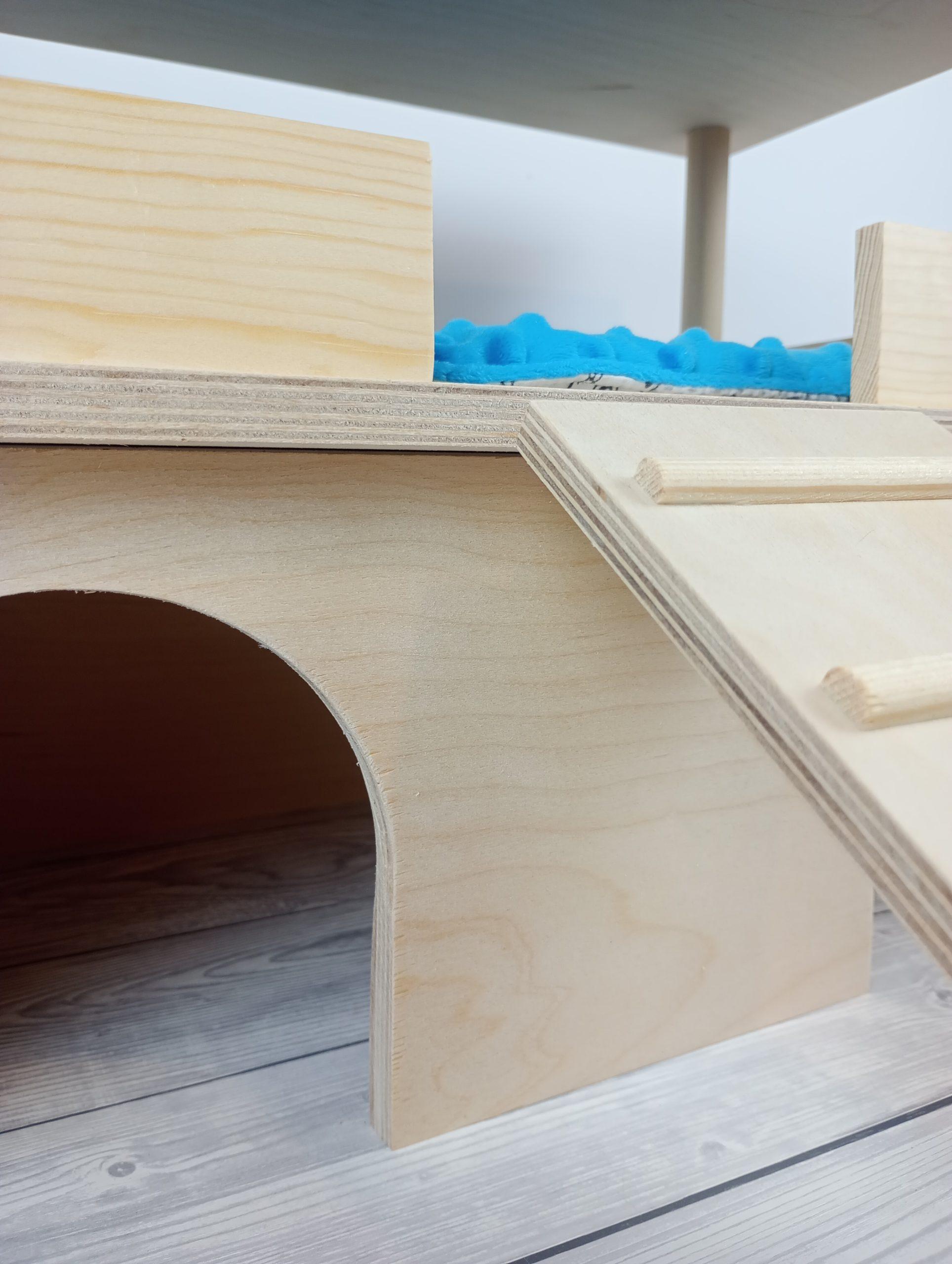 Hamak drewniany 2 piętra - obrazek 6