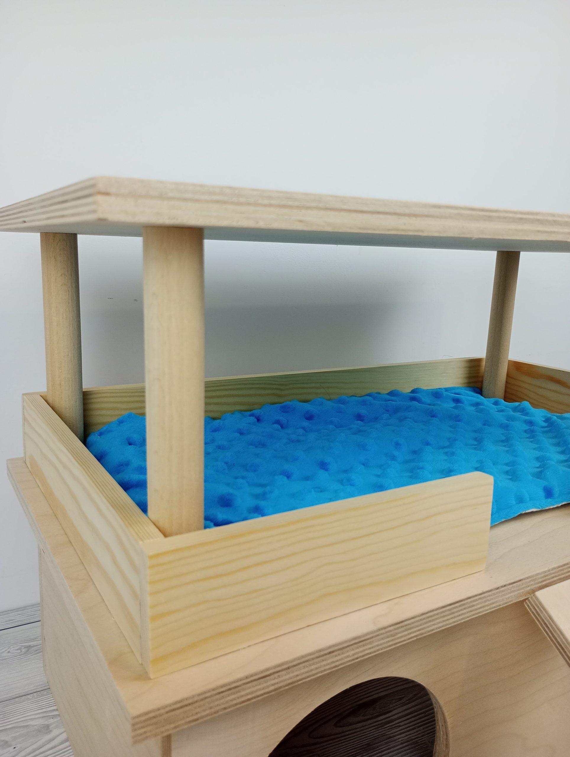 Hamak drewniany 2 piętra - obrazek 3