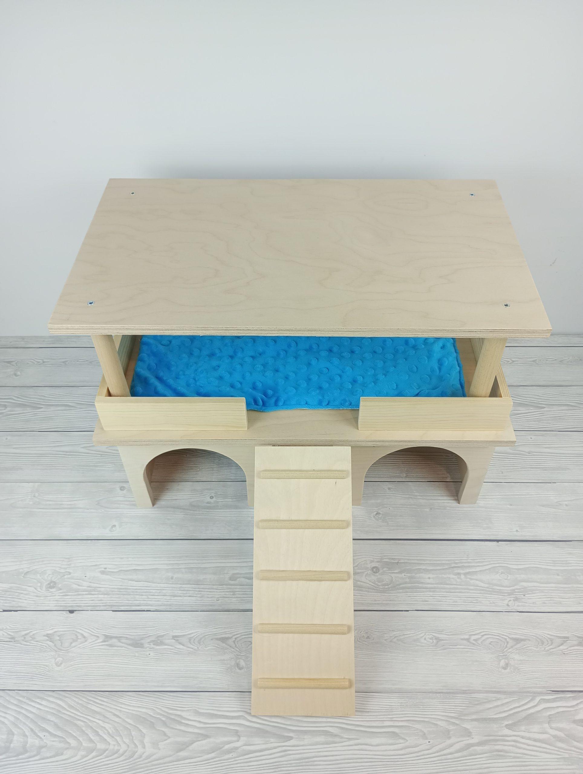 Hamak drewniany 2 piętra - obrazek 2