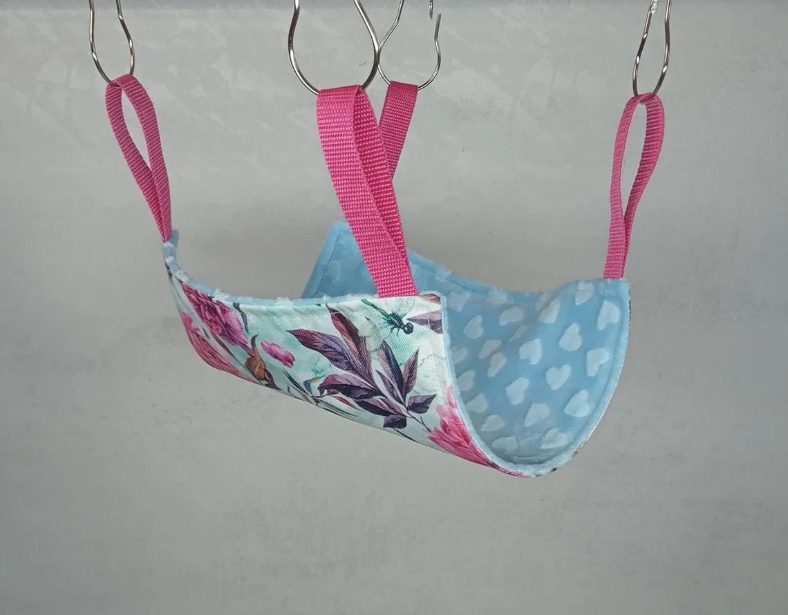 Huśtawka dla gryzonia - uszyj sama