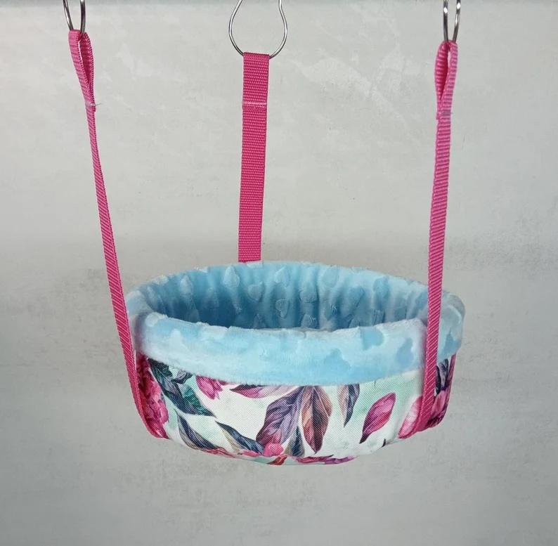 Huśtawka dla gryzonia - uszyj sama