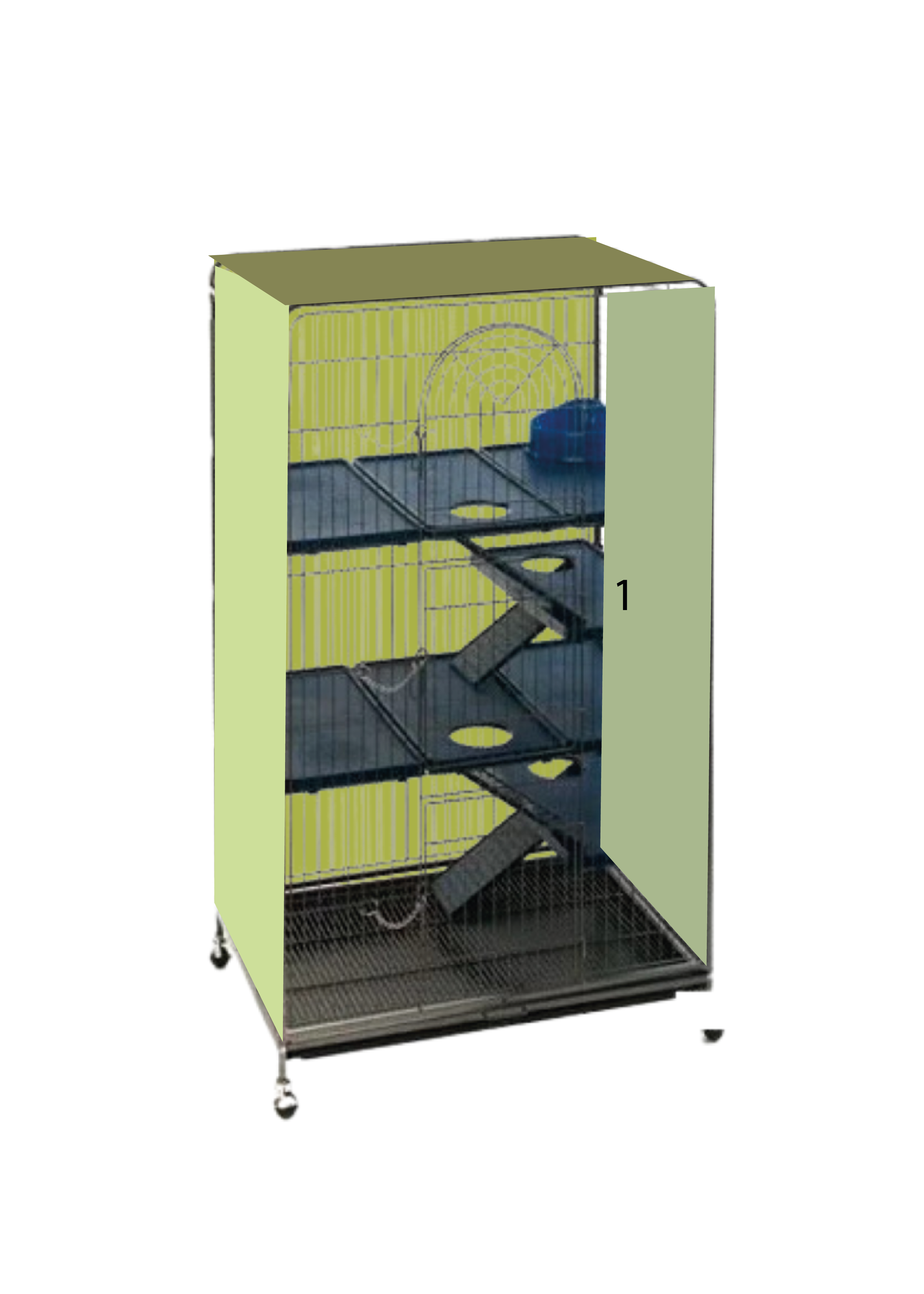 Pokrowiec na klatkę gładki - obrazek 5