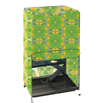 Pokrowiec na klatkę wzorzysty