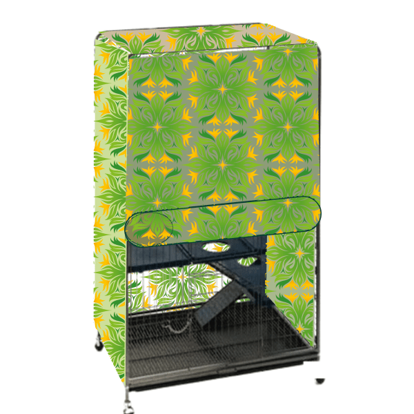 Pokrowiec na klatkę wzorzysty