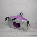 Domek dla gryzonia pikowany - 1 wejście