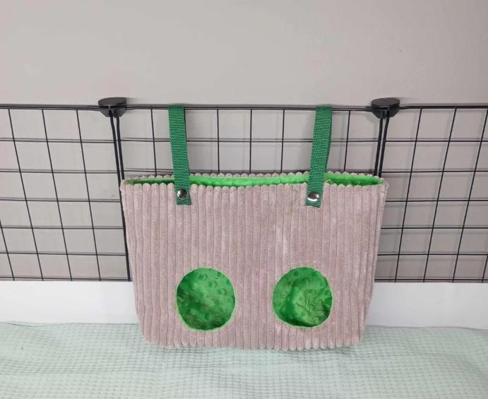 Podwójny paśnik do klatki - 2 otwory