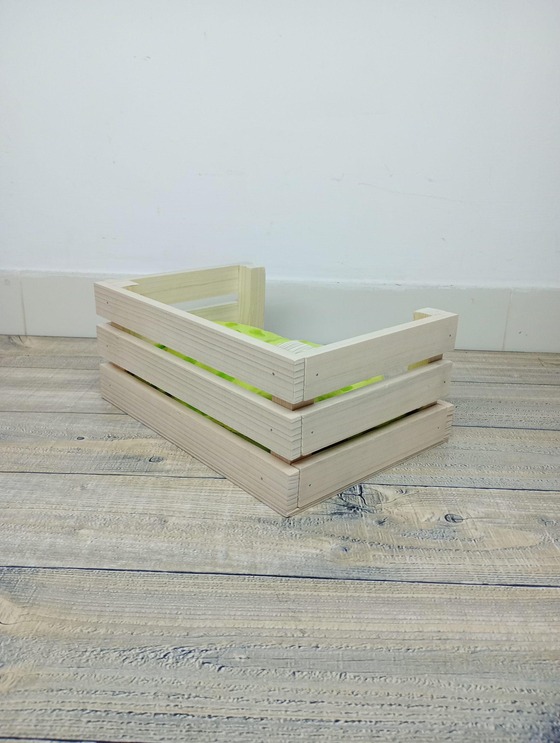 Drewniane legowisko świnki morskiej - obrazek 3