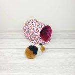 Kurs szycia domku dla świnki morskiej