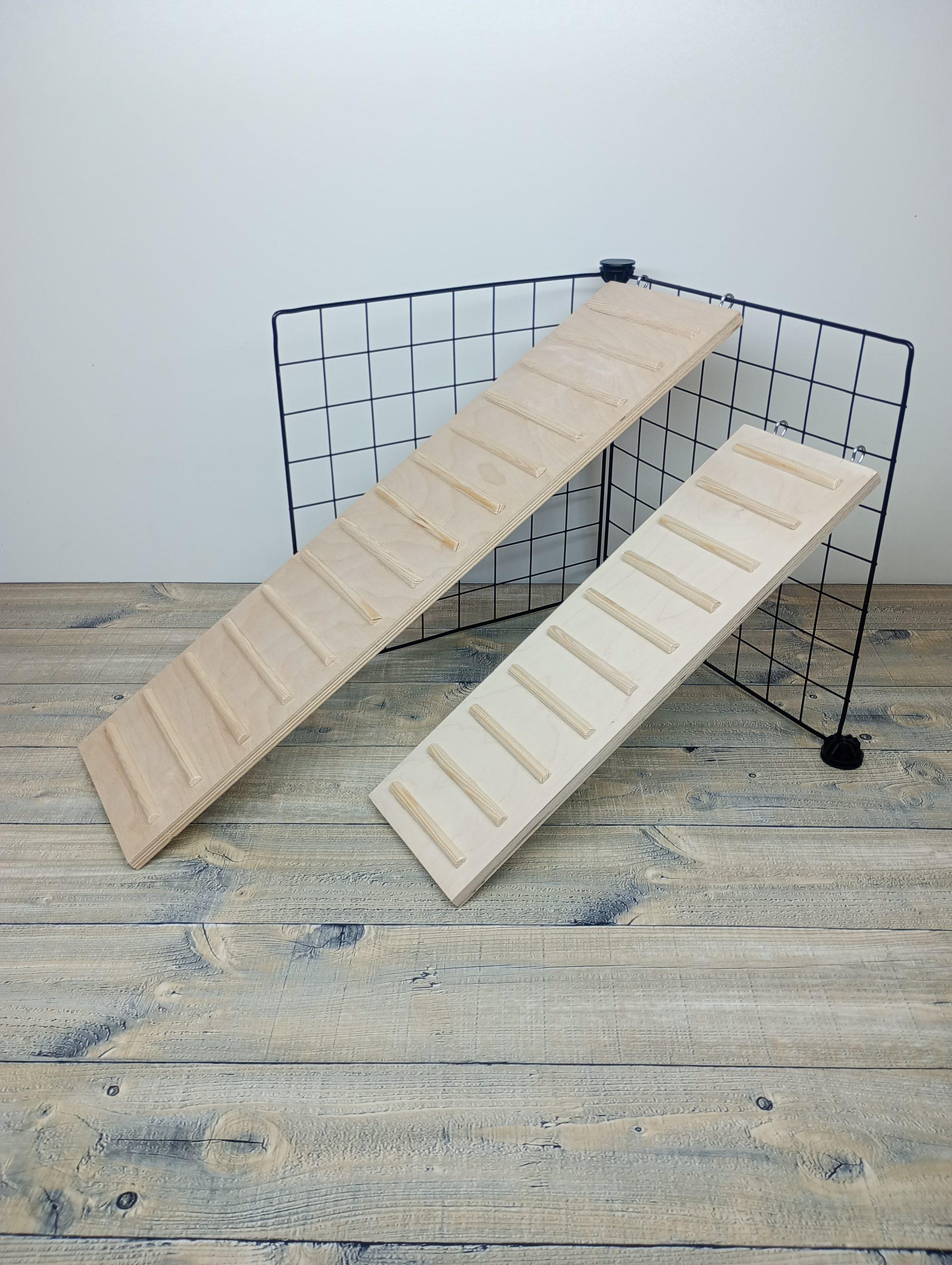 Drewniana rampa dla świnki morskiej - obrazek 3