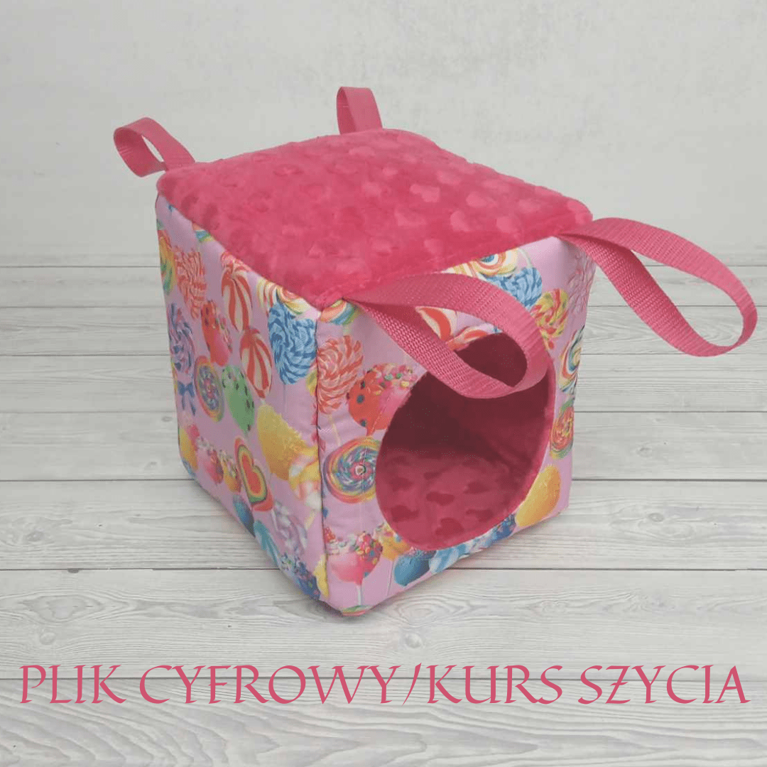 Uszyj domek kostkę dla gryzoni