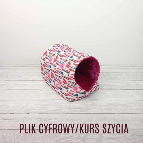 Kurs szycia domku dla świnki morskiej